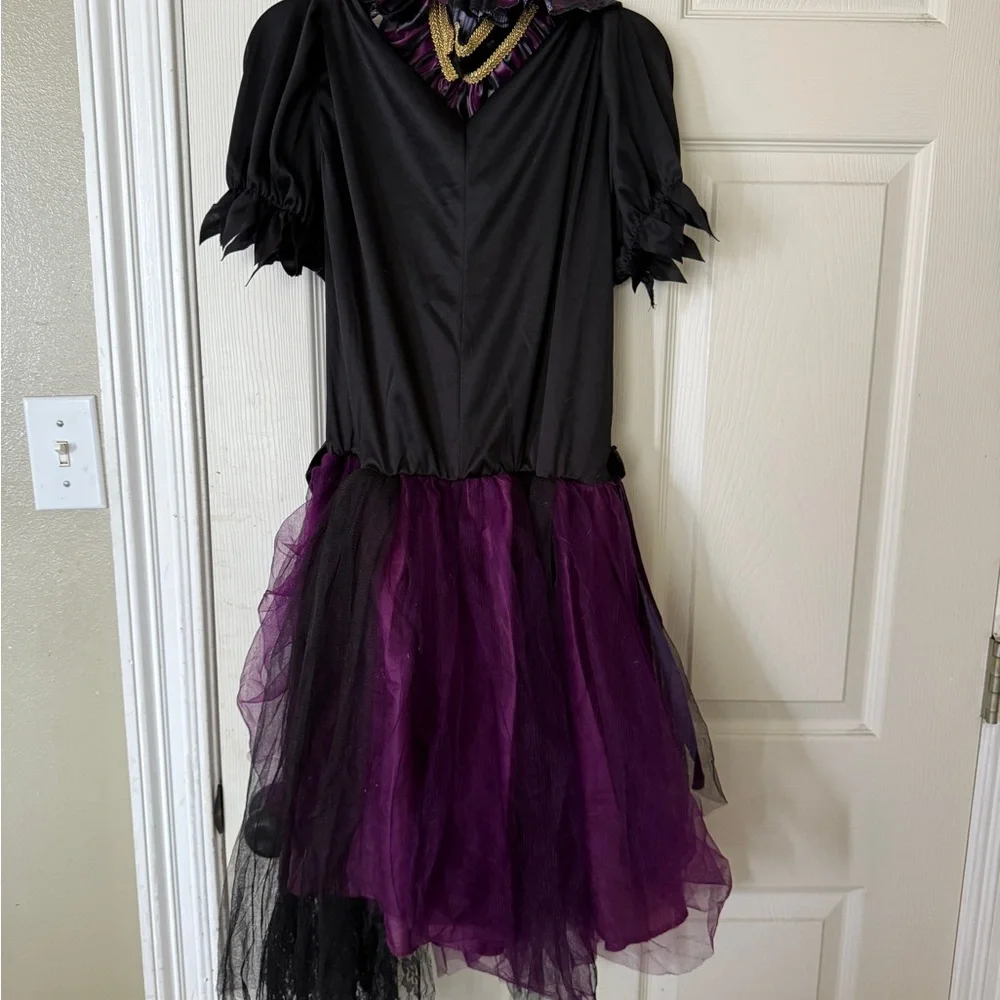 Purple and Black Kids Pirate Costume